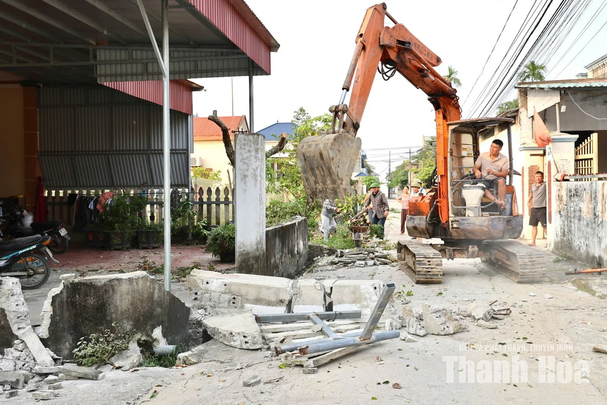 Xã Lưu Vệ huy động 322 tỷ đồng xây dựng nông thôn mới