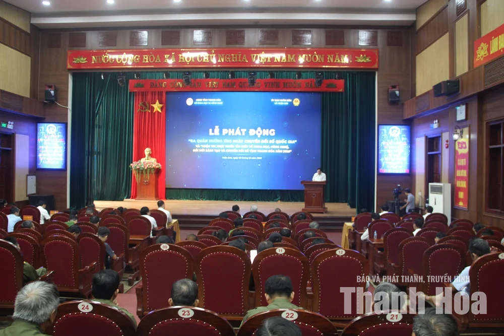 Thanh Hóa ra quân hưởng ứng Ngày Chuyển đổi số quốc gia năm 2026