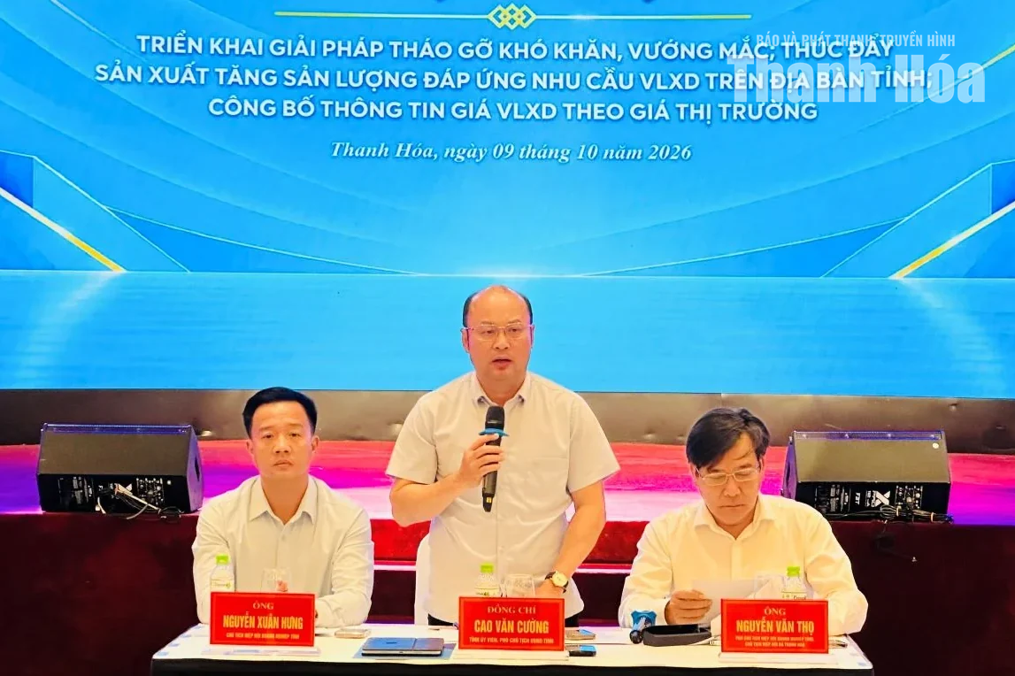 Tháo gỡ khó khăn, tăng nguồn cung vật liệu xây dựng
