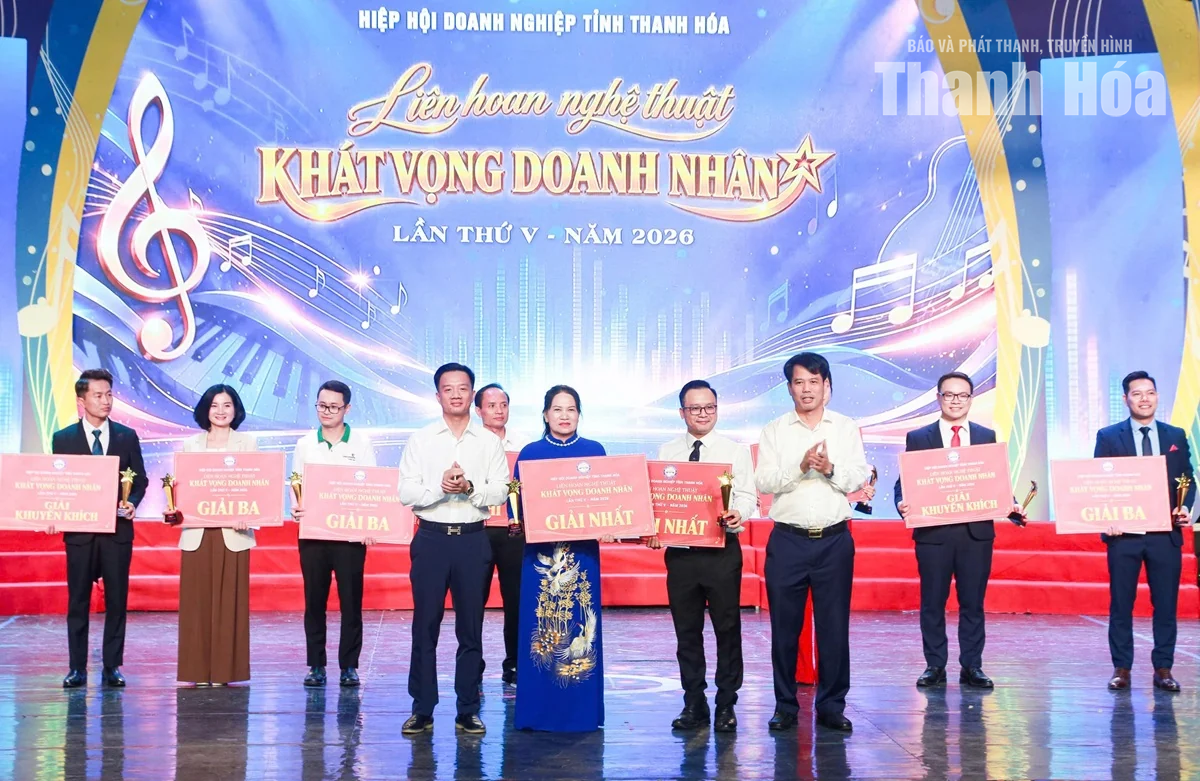 Chung kết Liên hoan nghệ thuật “Khát vọng doanh nhân” lần thứ V năm 2026