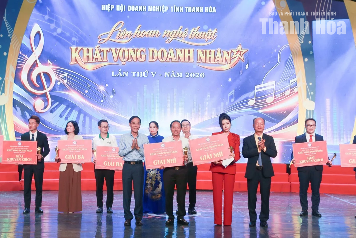 Chung kết Liên hoan nghệ thuật “Khát vọng doanh nhân” lần thứ V năm 2026