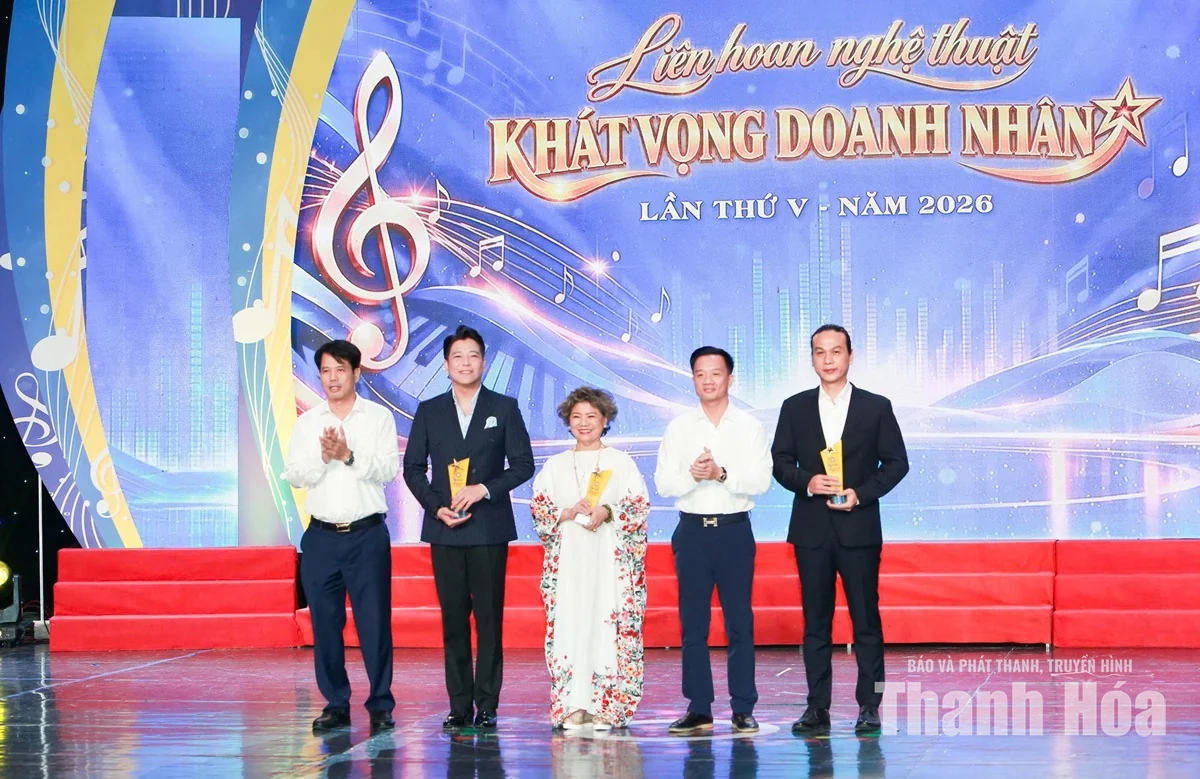 Chung kết Liên hoan nghệ thuật “Khát vọng doanh nhân” lần thứ V năm 2026