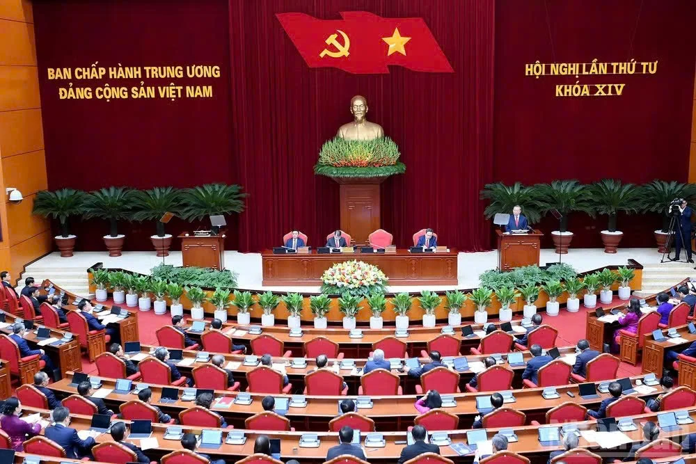 Ngày làm việc thứ hai Hội nghị lần thứ Tư, Ban Chấp hành Trung ương Đảng khóa XIV