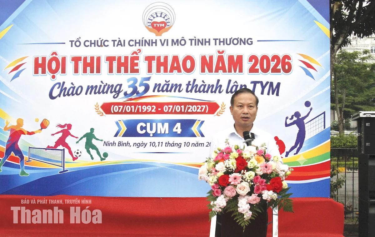 Sôi nổi Hội thi thể thao TYM Cụm 04 năm 2026