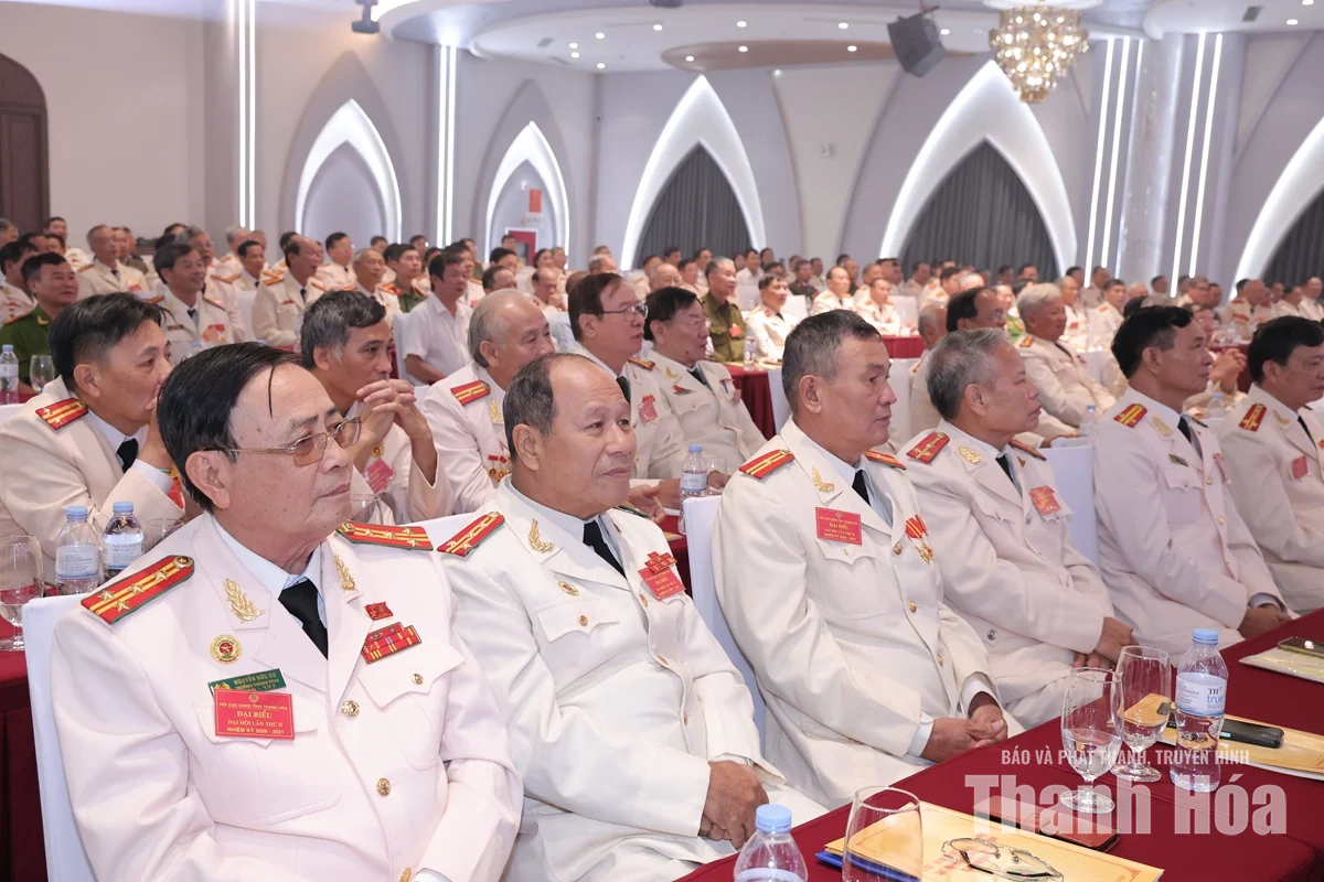 Đại hội đại biểu Hội Cựu CAND tỉnh Thanh Hóa lần thứ II
