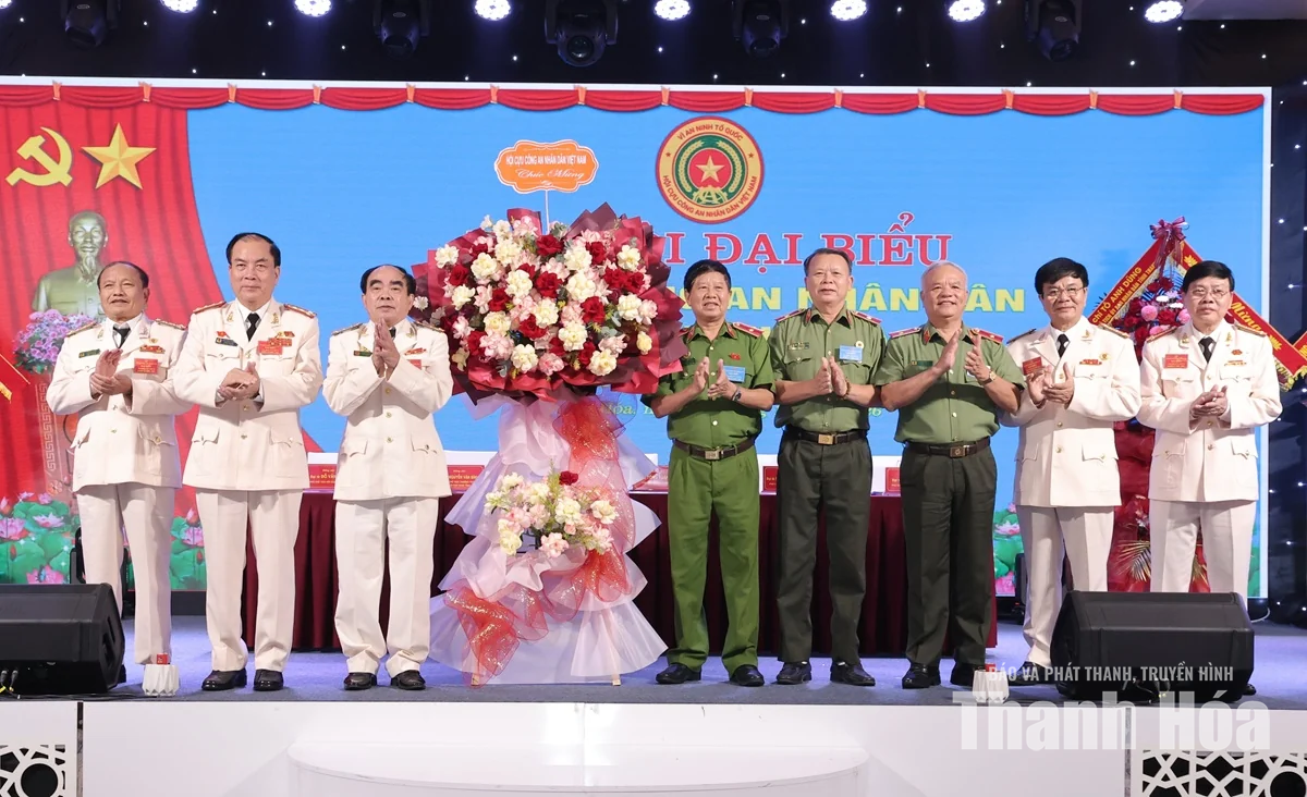 Đại hội đại biểu Hội Cựu CAND tỉnh Thanh Hóa lần thứ II