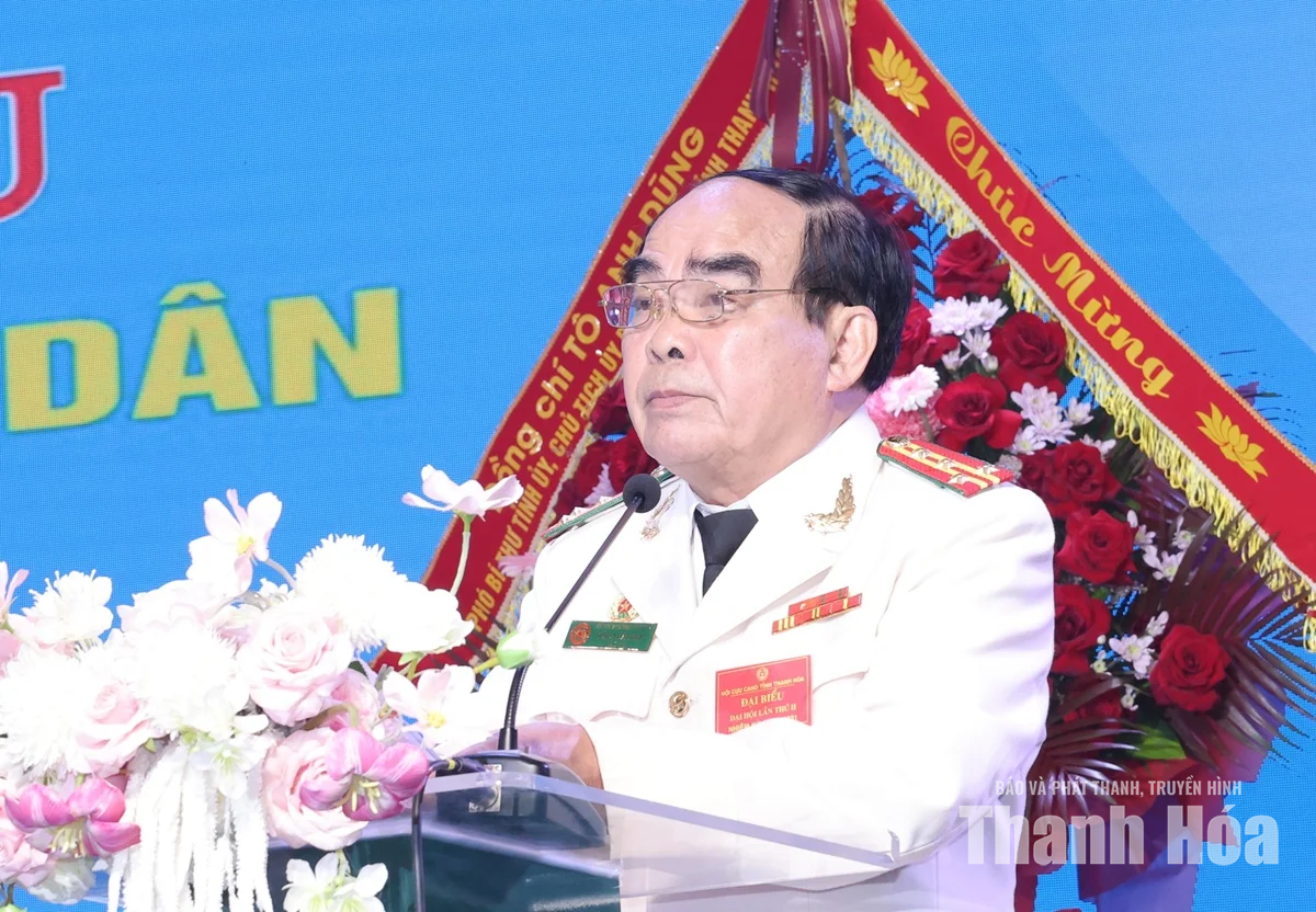 Đại hội đại biểu Hội Cựu CAND tỉnh Thanh Hóa lần thứ II