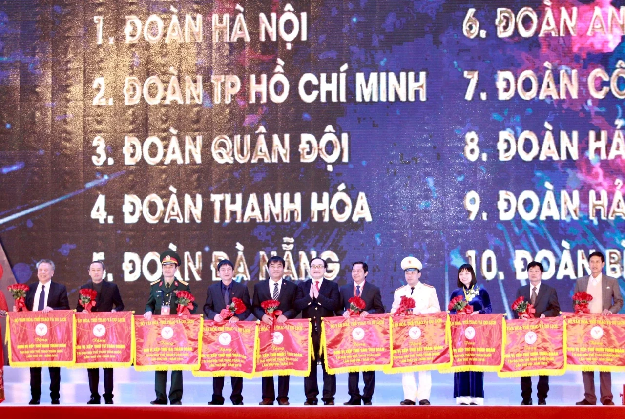 Thể thao Thanh Hóa qua các kỳ Đại hội Thể thao toàn quốc