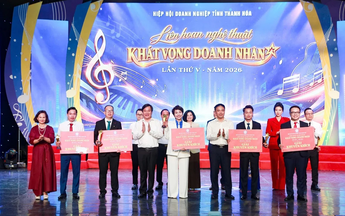 Chung kết Liên hoan nghệ thuật “Khát vọng doanh nhân” lần thứ V năm 2026