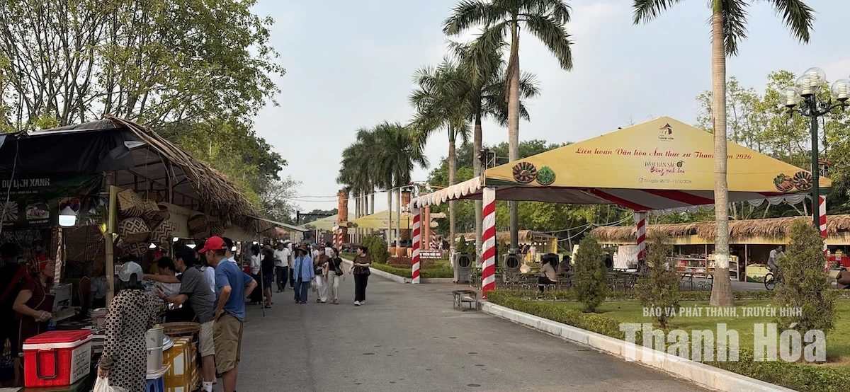 Mang hương vị quê nhà đến ngày hội ẩm thực xứ Thanh