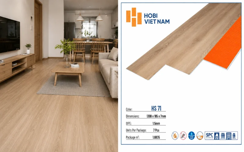 Hobi Việt Nam mở rộng lựa chọn vật liệu lát sàn với các dòng sàn nhựa