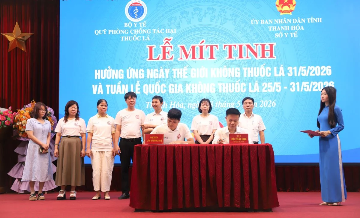 Xây dựng môi trường không khói thuốc, bảo vệ sức khỏe cộng đồng
