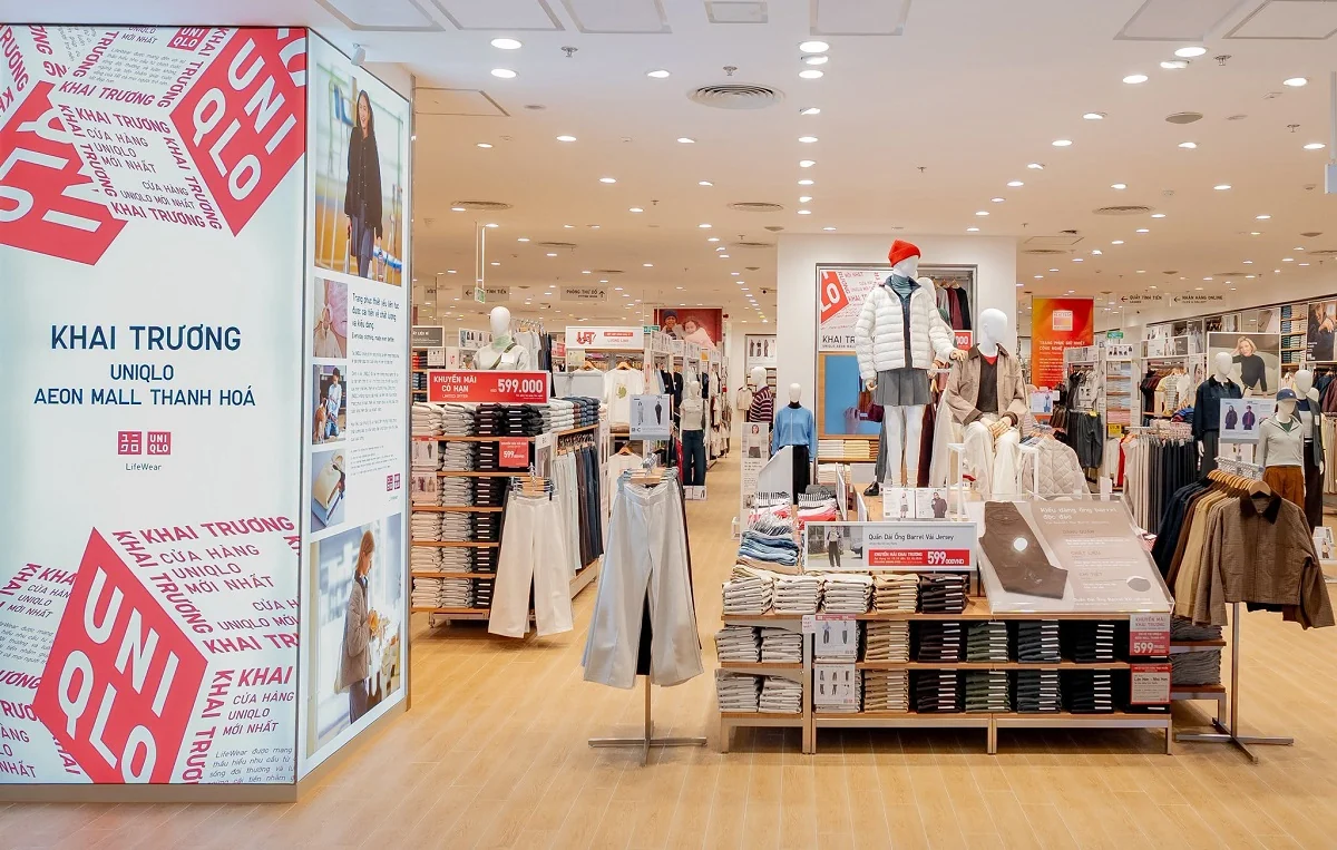 UNIQLO chính thức khai trương cửa hàng đầu tiên tại Thanh Hóa