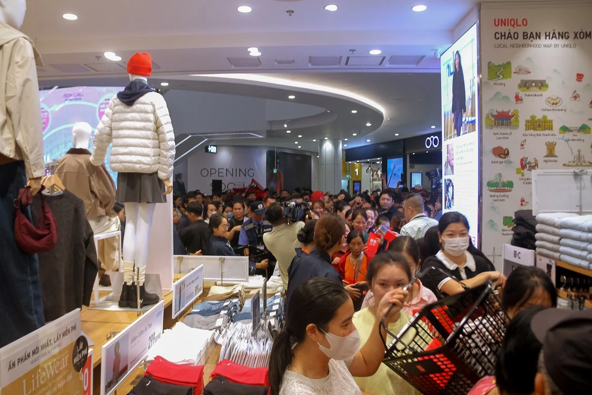 UNIQLO chính thức khai trương cửa hàng đầu tiên tại Thanh Hóa