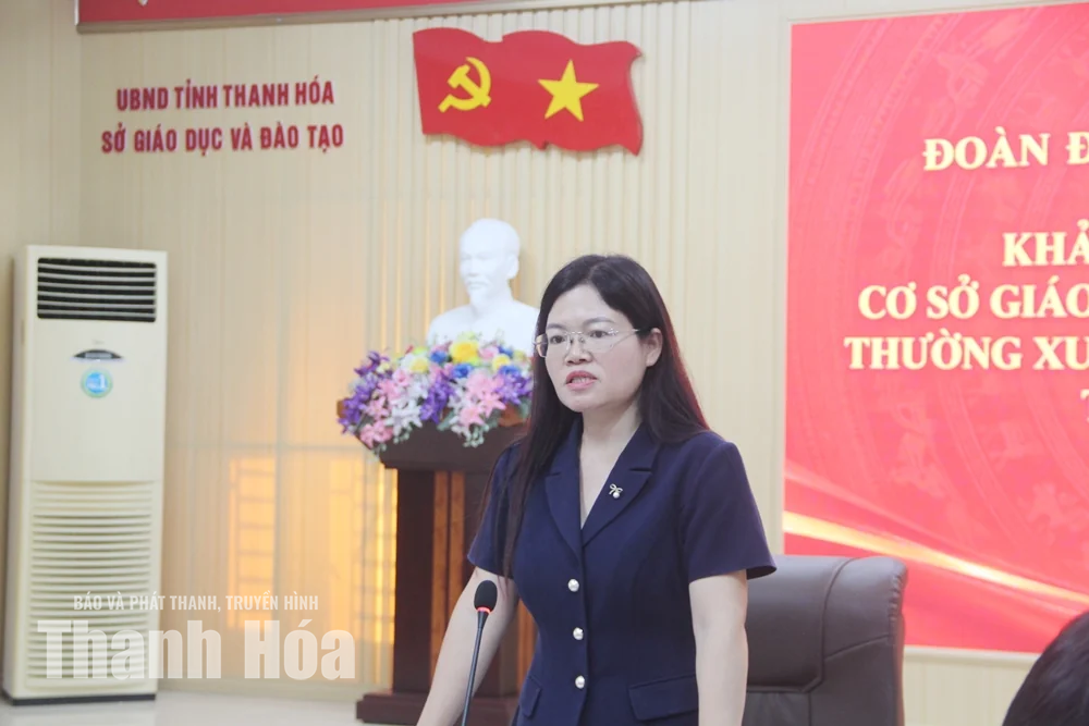 Khảo sát việc sắp xếp các cơ sở giáo dục công lập trên địa bàn tỉnh