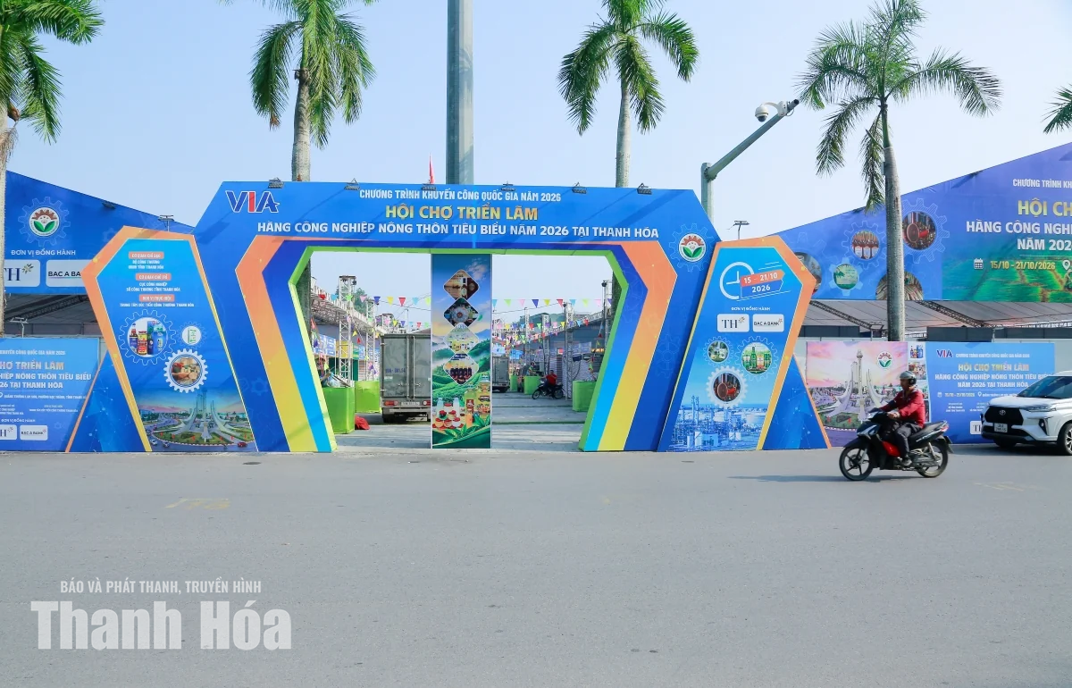 Sẵn sàng khai mạc Hội chợ triển lãm hàng công nghiệp nông thôn tiêu biểu năm 2026