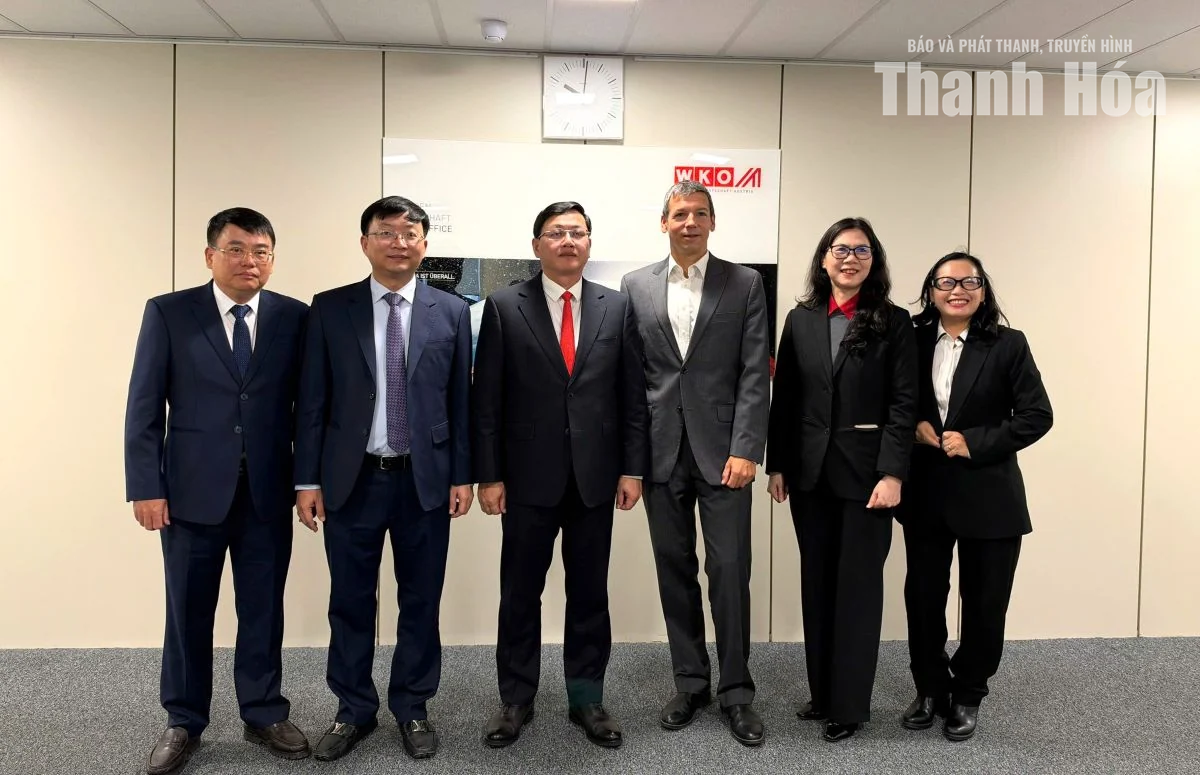 Thanh Hóa thúc đẩy hợp tác về đầu tư, du lịch và khoa học, công nghệ tại Cộng hòa Áo