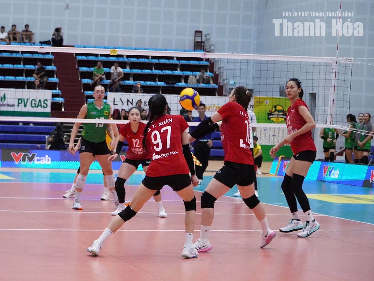 XMLS Thanh Hóa không thể tạo bất ngờ trước VTV Bình Điền Long An