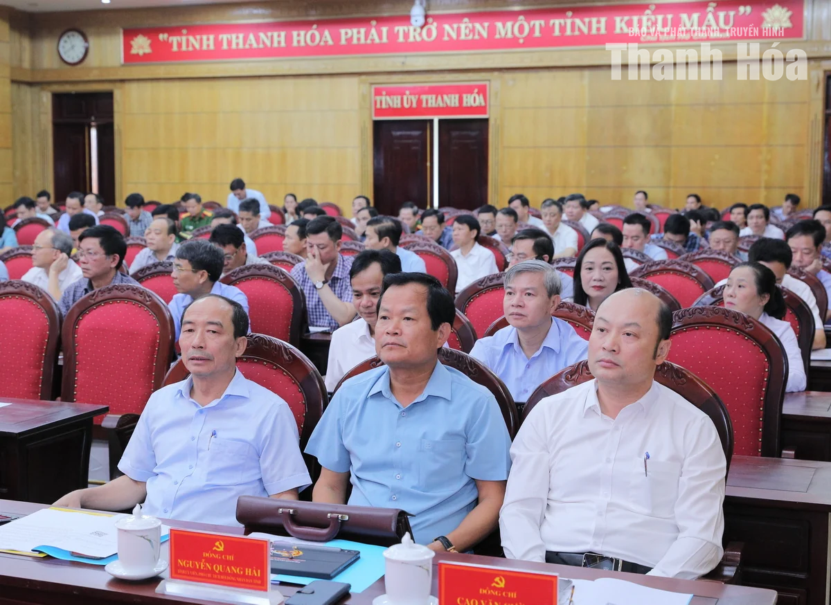 Thanh Hóa: Hơn 71 nghìn đại biểu nghiên cứu, học tập, quán triệt và triển khai thực hiện Nghị quyết Hội nghị Trung ương 4