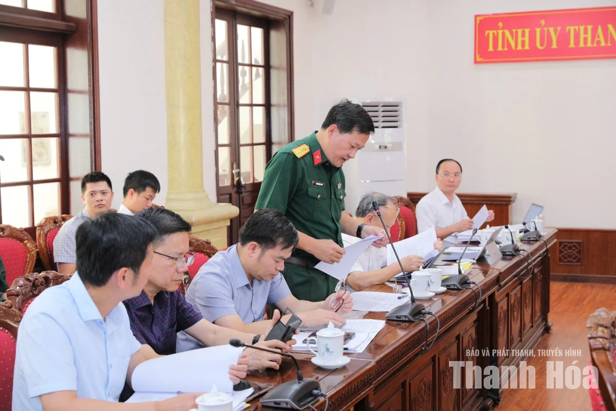 Ban Thường vụ Tỉnh ủy cho ý kiến điều chỉnh chủ trương đầu tư Dự án khai thác cảng và dịch vụ dầu khí tổng hợp