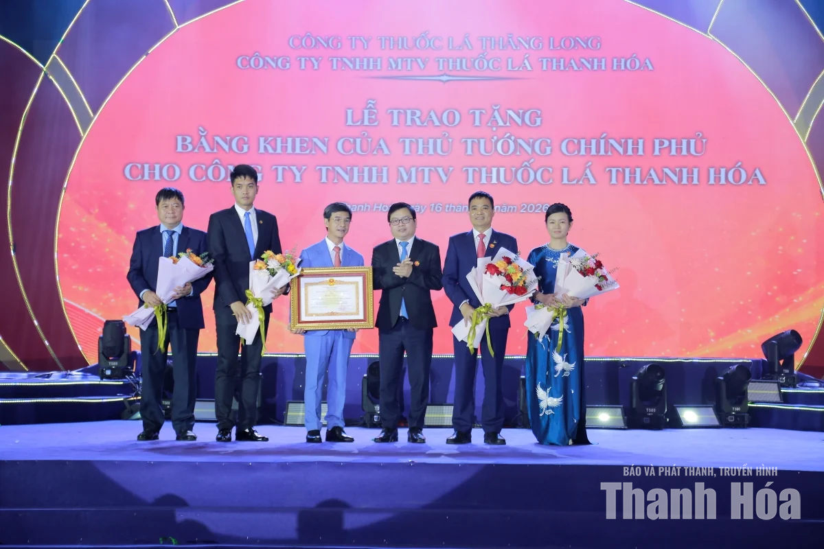 Công ty TNHH MTV Thuốc lá Thanh Hóa kỷ niệm 60 năm ngày thành lập