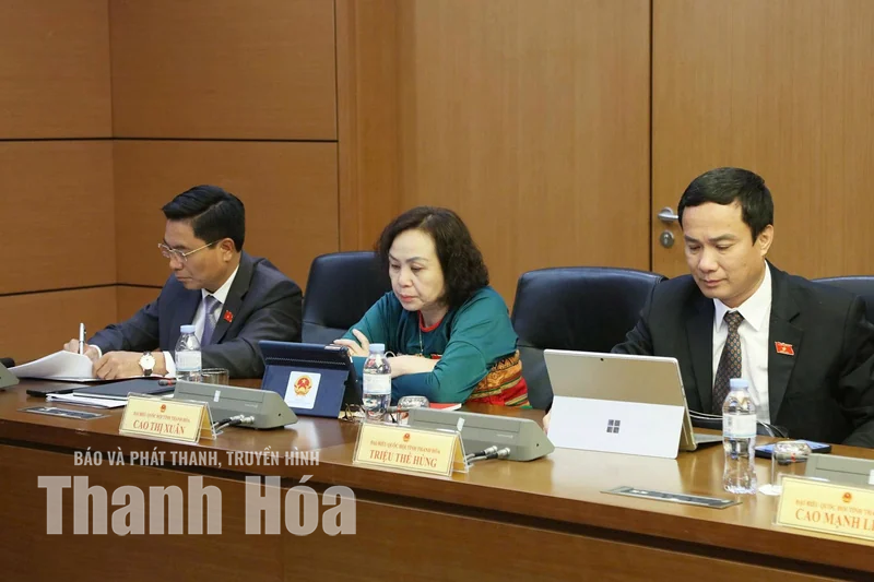 ĐBQH tỉnh Thanh Hóa kiến nghị nhiều giải pháp bảo vệ quyền lợi người dân, doanh nghiệp