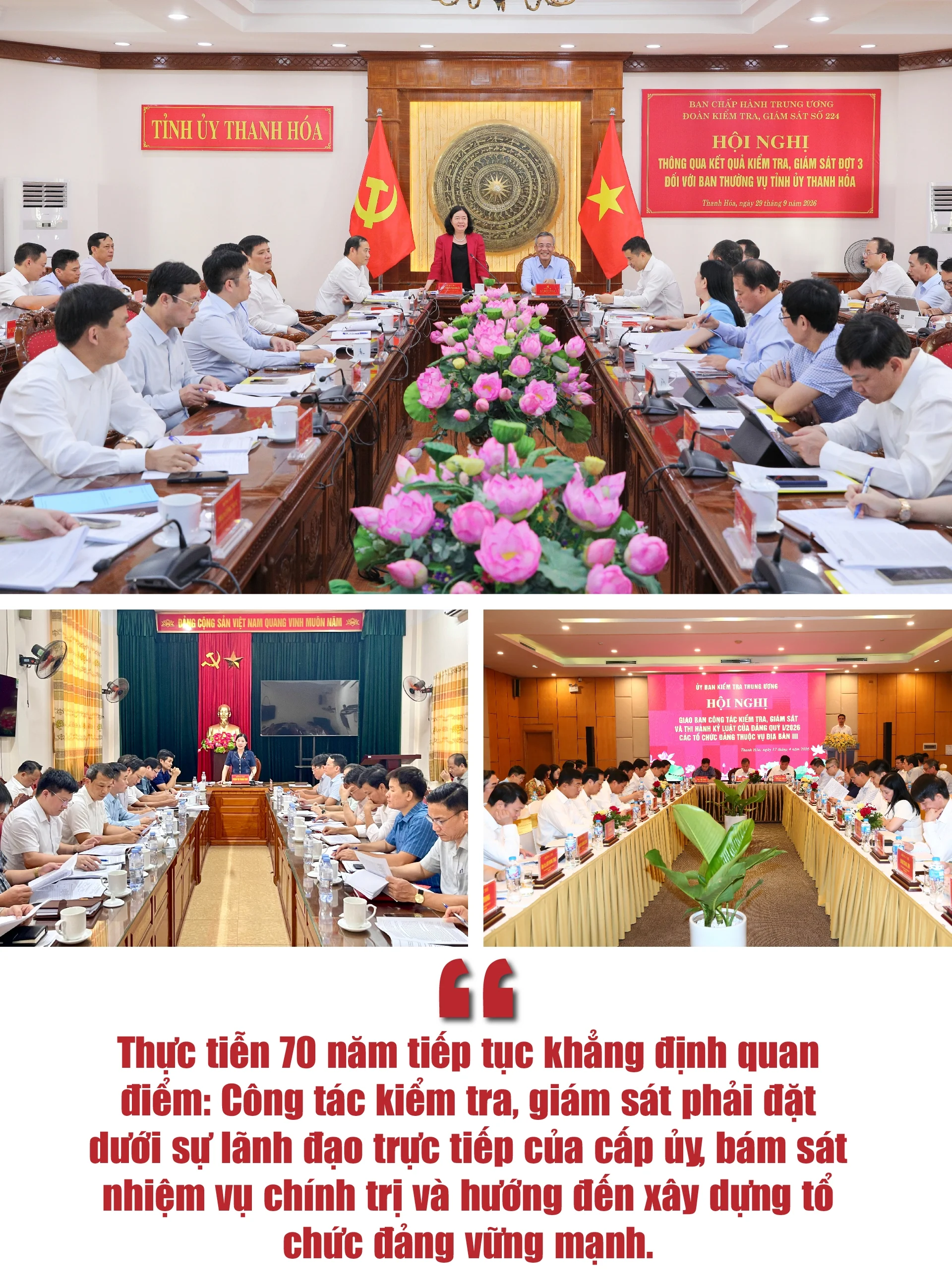 [E-Magazine] Phát huy truyền thống 70 năm ngành kiểm tra đảng bộ tỉnh Thanh Hóa