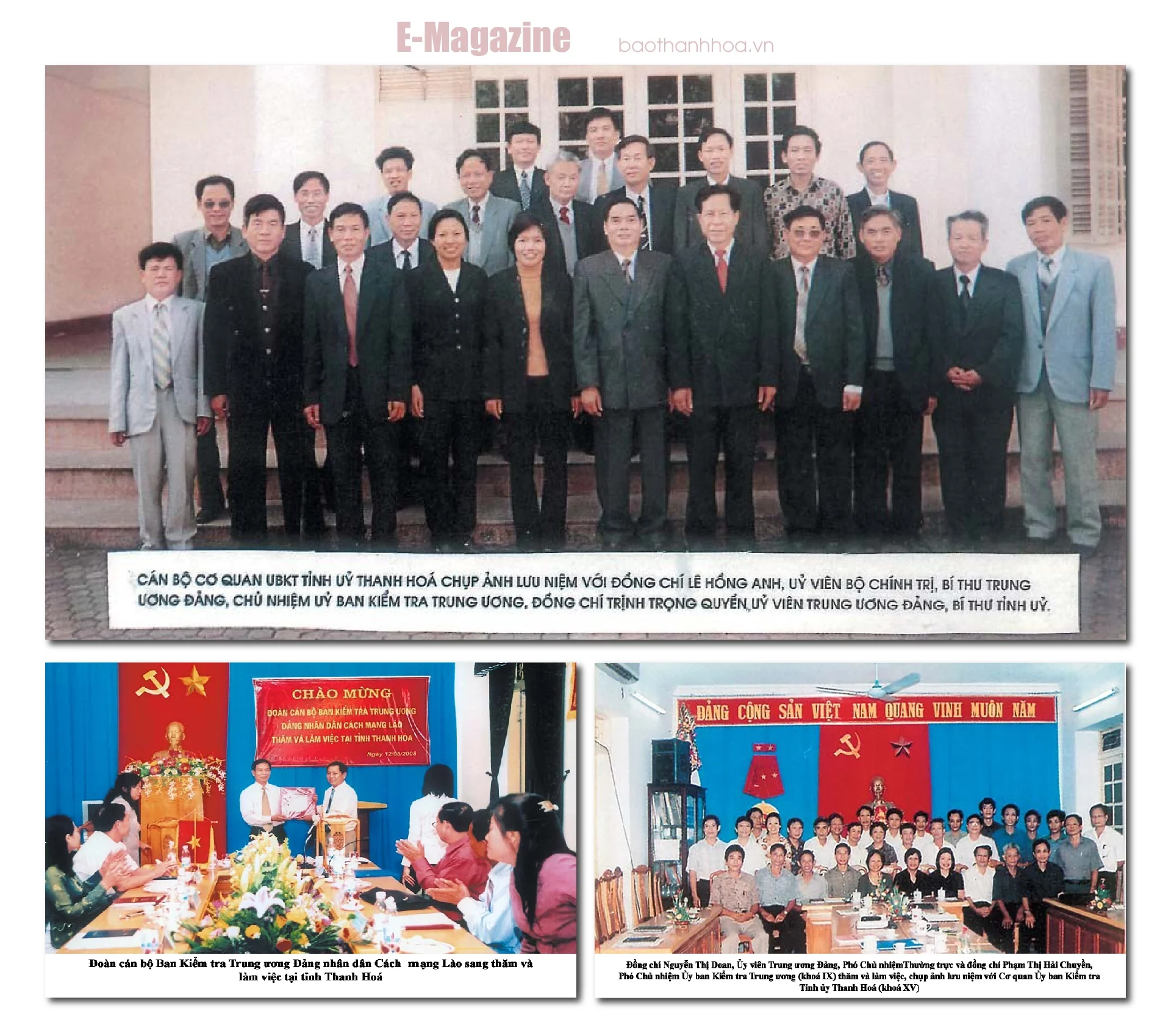 [E-Magazine] Phát huy truyền thống 70 năm ngành kiểm tra đảng bộ tỉnh Thanh Hóa