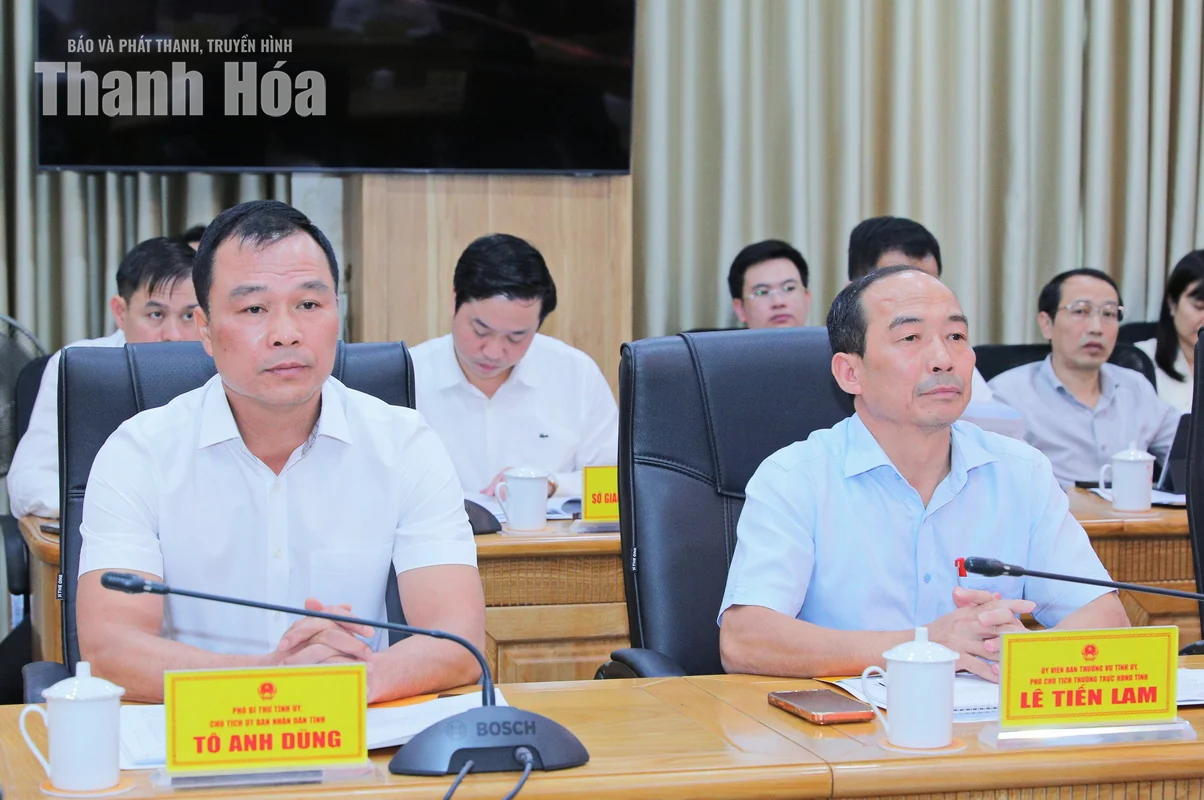 Đoàn ĐBQH tỉnh làm việc với UBND, Ủy ban MTTQ tỉnh và các cơ quan liên quan trước Kỳ họp thứ hai, Quốc hội khóa XVI
