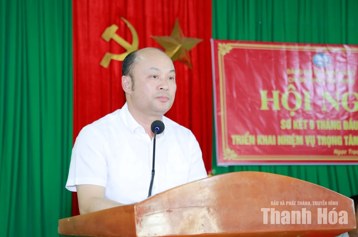 Phó Chủ tịch UBND tỉnh Cao Văn Cường dự sinh hoạt Chi bộ thôn Yên Thịnh
