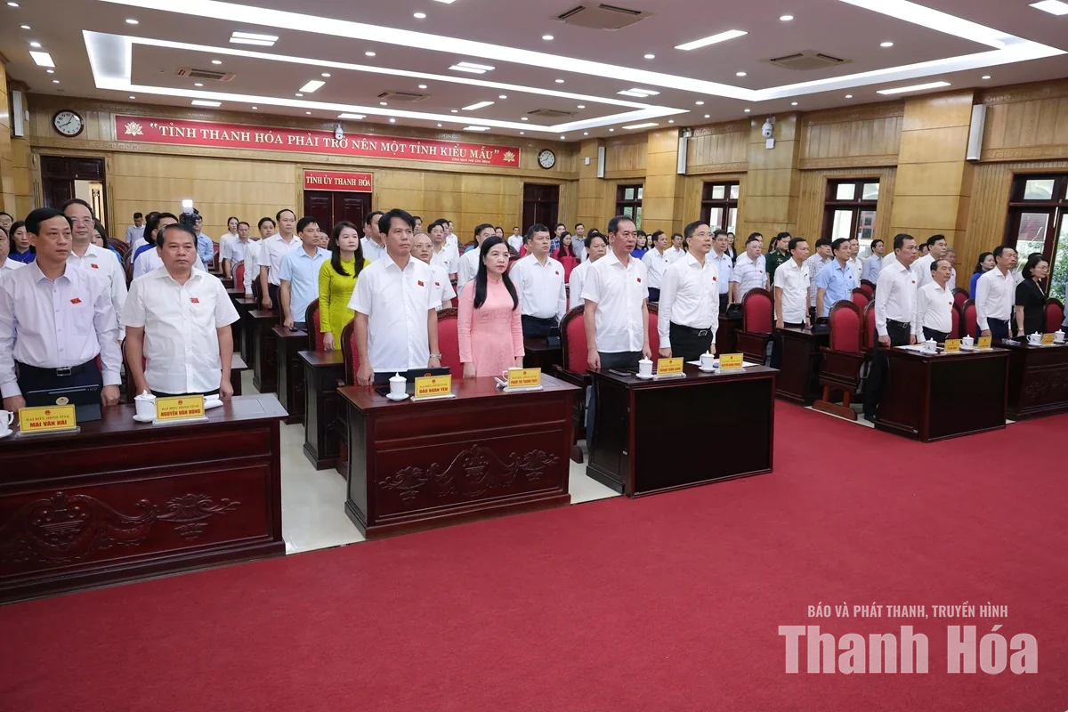 Kỳ họp thứ 7 HĐND tỉnh Thanh Hóa khóa XIX thông qua nhiều nội dung quan trọng