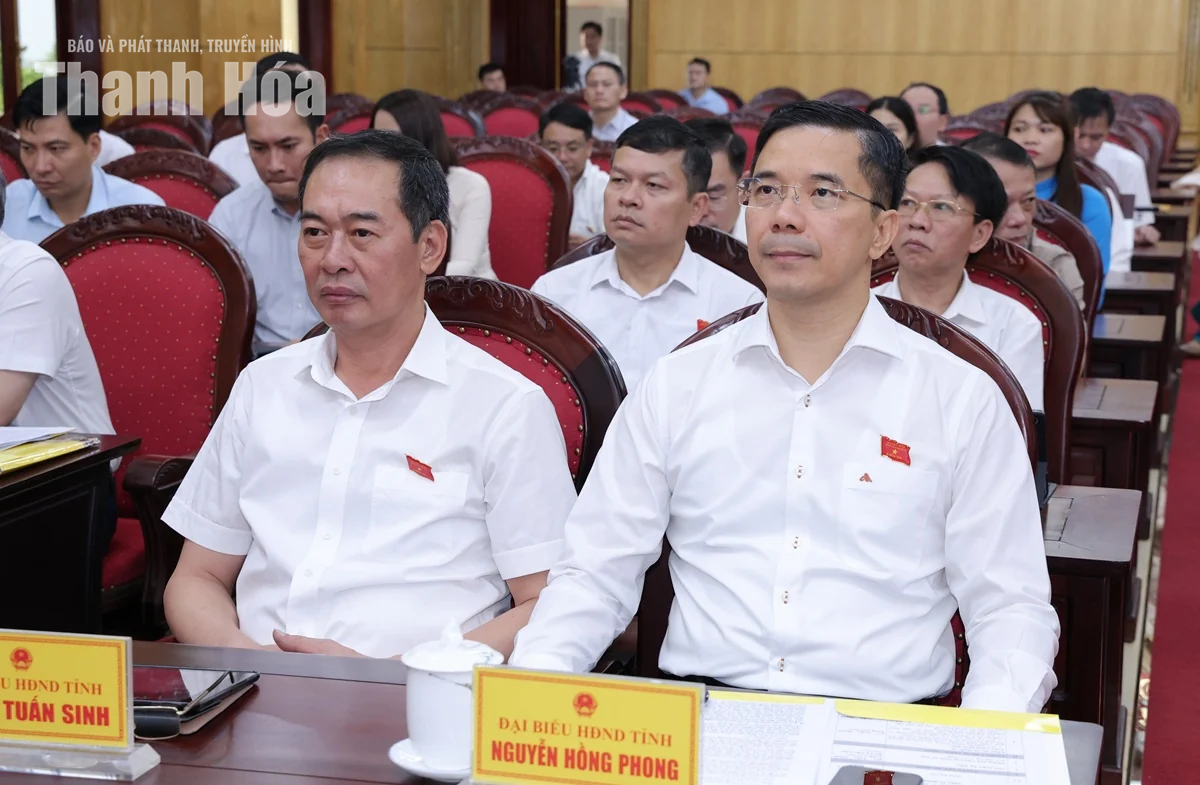 Kỳ họp thứ 7 HĐND tỉnh Thanh Hóa khóa XIX thông qua nhiều nội dung quan trọng