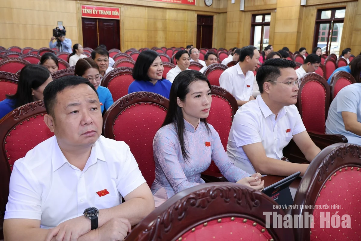 Kỳ họp thứ 7 HĐND tỉnh Thanh Hóa khóa XIX thông qua nhiều nội dung quan trọng