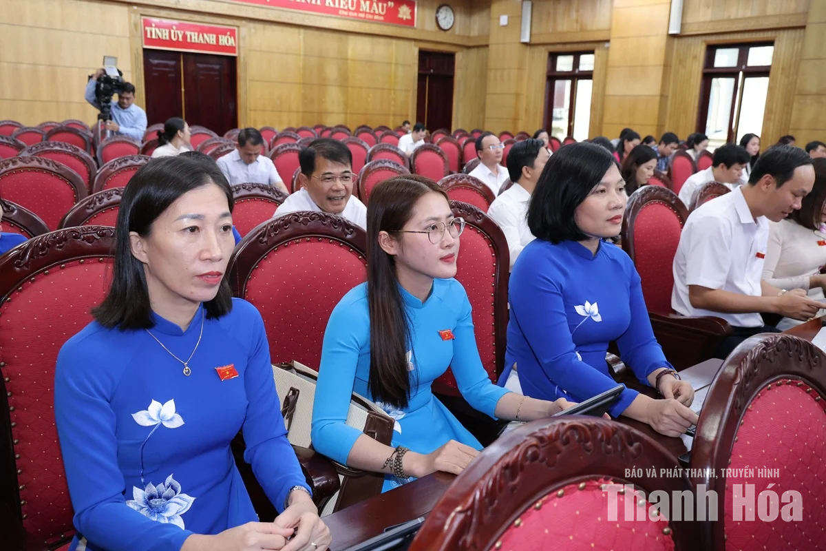 Kỳ họp thứ 7 HĐND tỉnh Thanh Hóa khóa XIX thông qua nhiều nội dung quan trọng