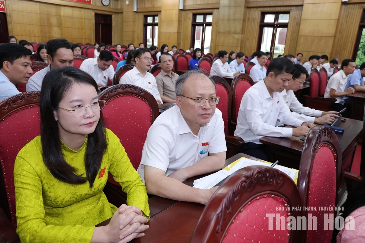 Kỳ họp thứ 7 HĐND tỉnh Thanh Hóa khóa XIX thông qua nhiều nội dung quan trọng