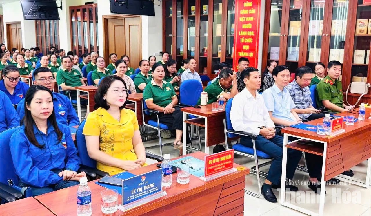 Đoàn Thanh niên và Hội Nông dân phối hợp tạo diễn đàn cho đoàn viên, hội viên