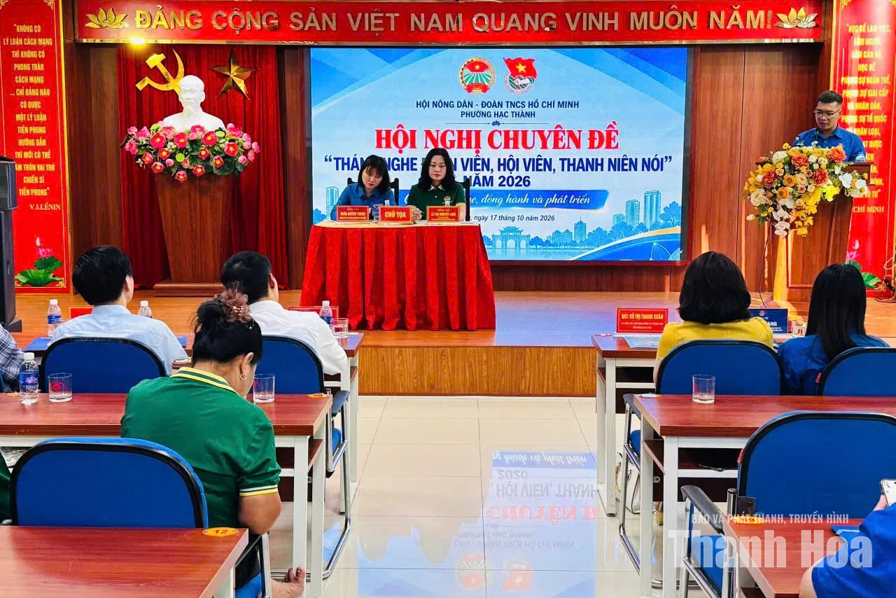Đoàn Thanh niên và Hội Nông dân phối hợp tạo diễn đàn cho đoàn viên, hội viên