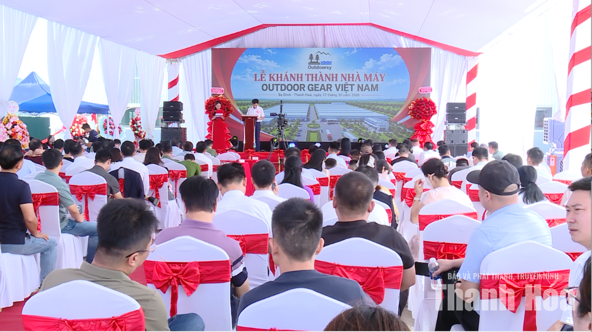 Khánh thành nhà máy sản xuất dụng cụ thể thao tại xã Ba Đình