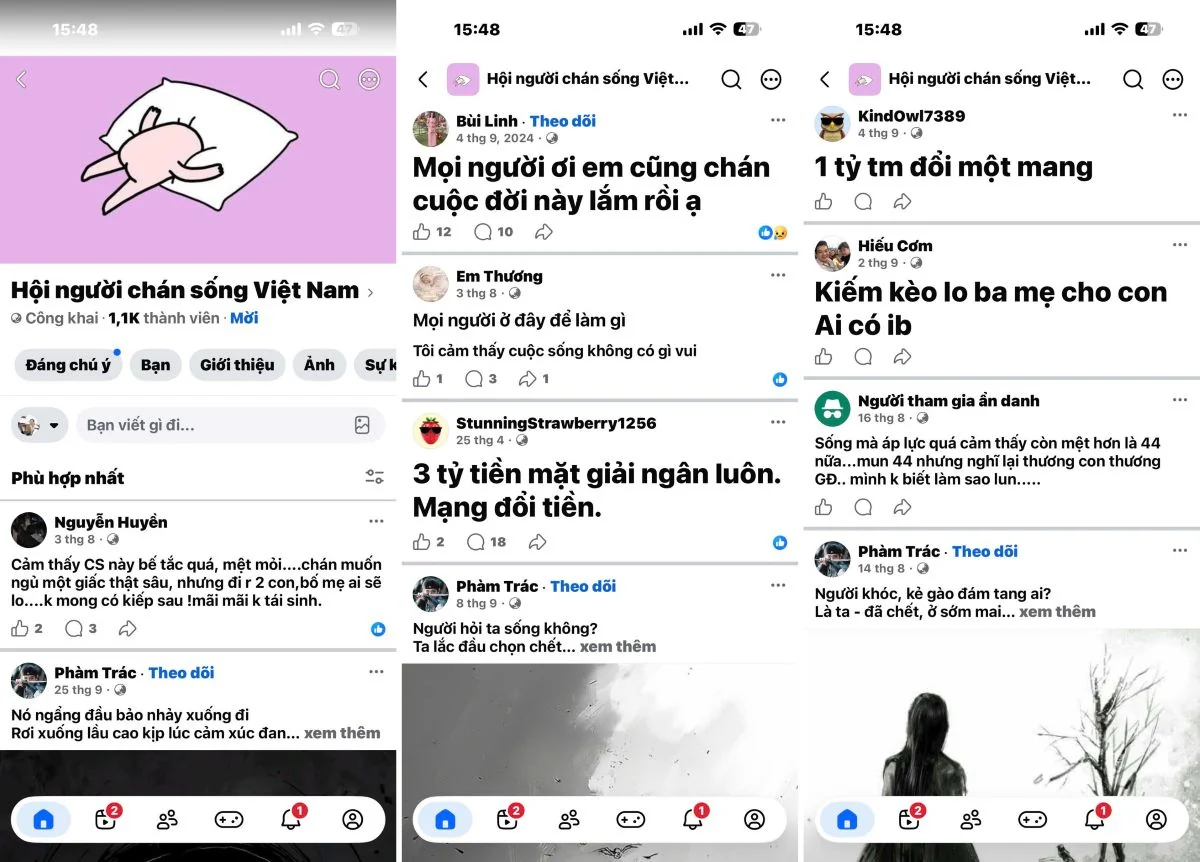 Góc khuất “Hội những người chán sống”