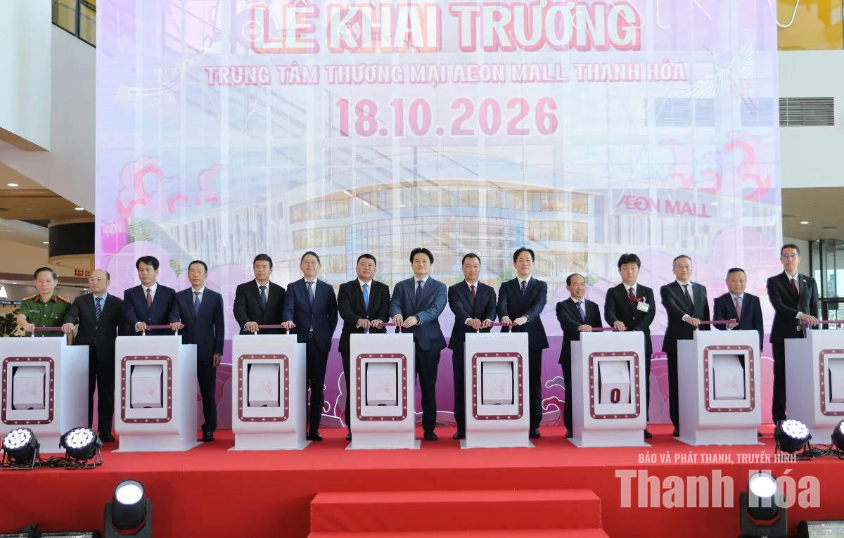 Khai trương Trung tâm thương mại AEON MALL Thanh Hóa