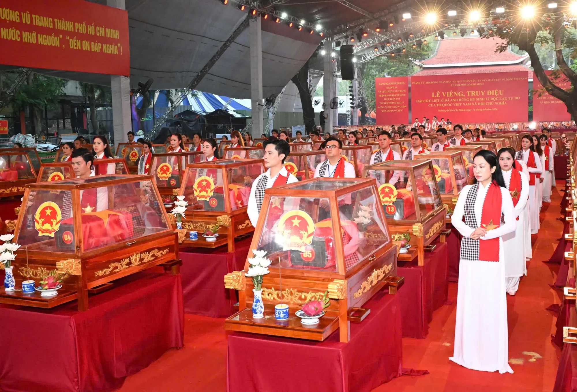 Thành kính cầu nguyện, tri ân các Anh hùng liệt sĩ