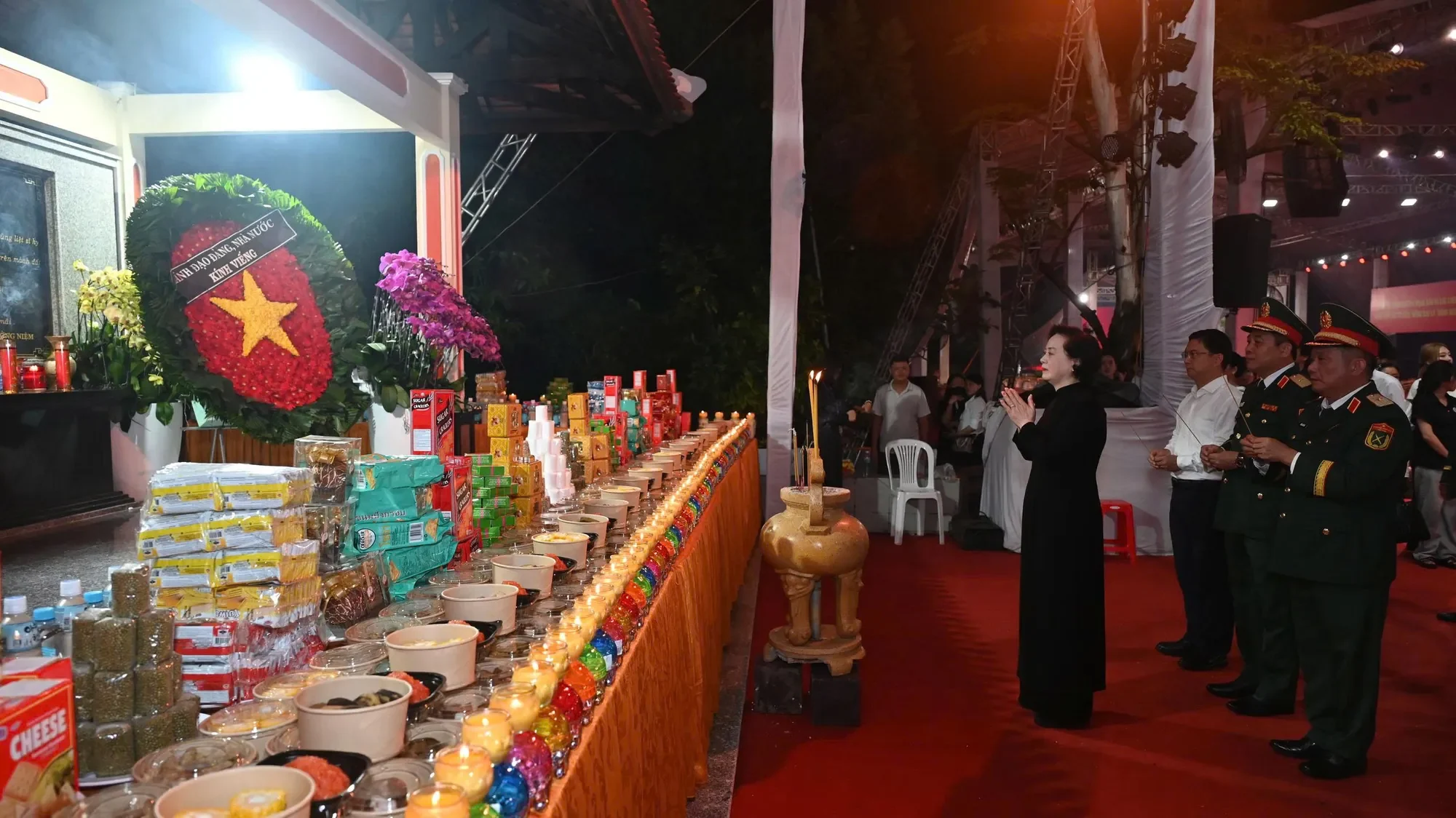 Thành kính cầu nguyện, tri ân các Anh hùng liệt sĩ