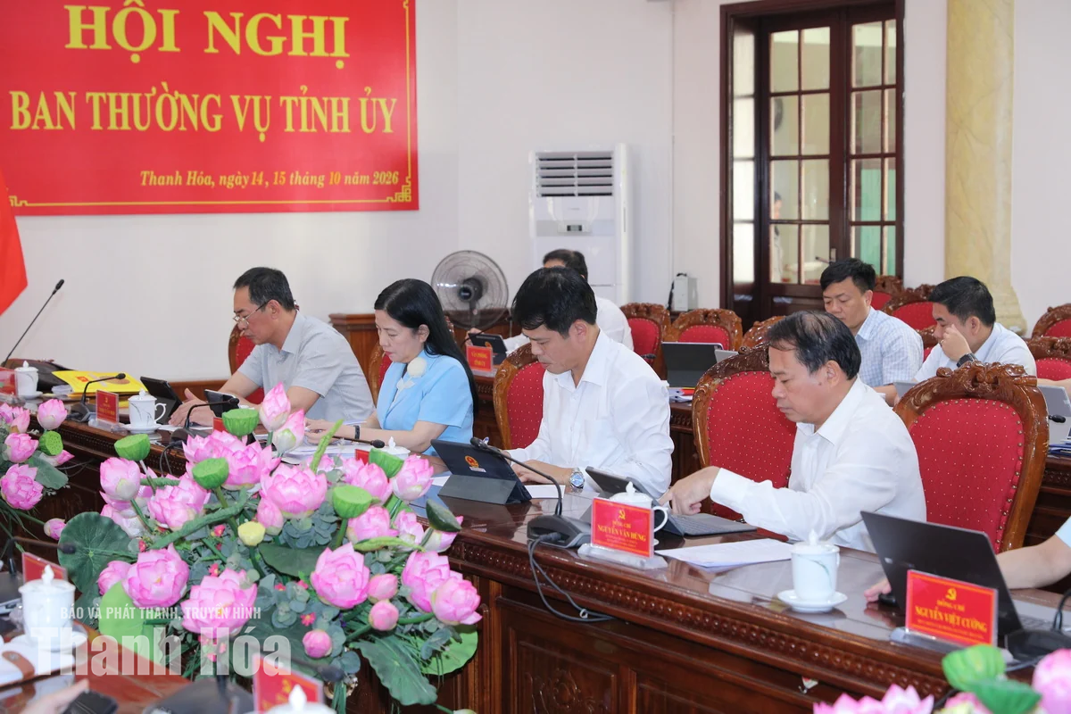 Ban Thường vụ Tỉnh ủy cho ý kiến vào các tờ trình của Ban Thường vụ Đảng ủy UBND tỉnh