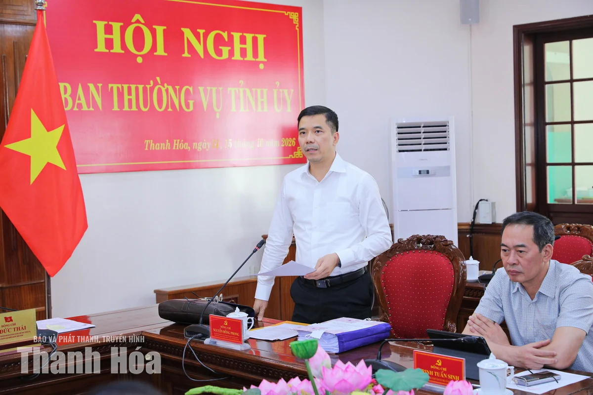 Ban Thường vụ Tỉnh ủy cho ý kiến vào các tờ trình của Ban Thường vụ Đảng ủy UBND tỉnh