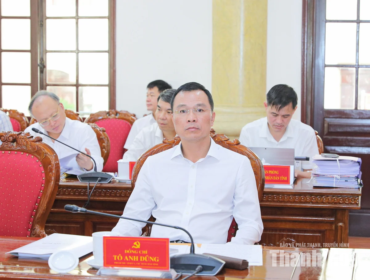 Ban Thường vụ Tỉnh ủy cho ý kiến vào các tờ trình của Ban Thường vụ Đảng ủy UBND tỉnh