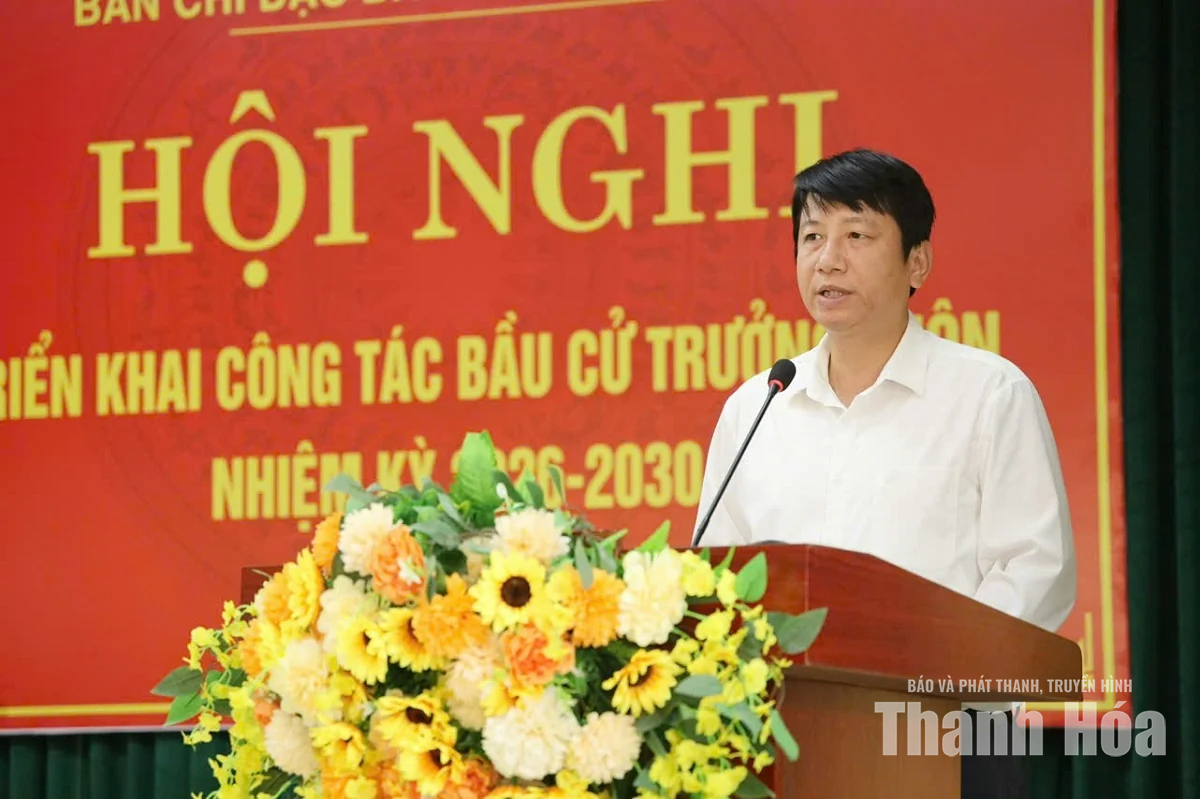 Xã An Nông triển khai công tác bầu trưởng thôn nhiệm kỳ 2026-2030