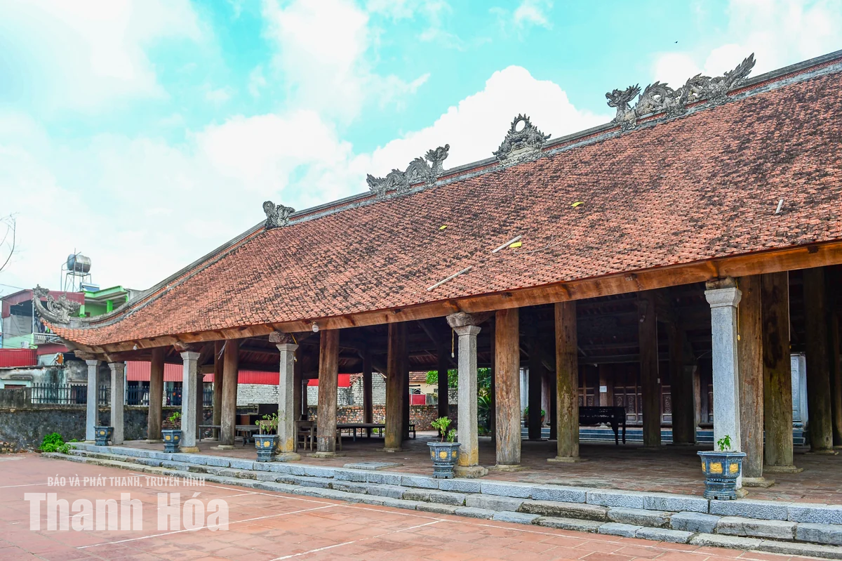 Đình cổ Đông Môn - Góp thêm lát cắt về đời sống văn hóa của vùng đất Tây Đô