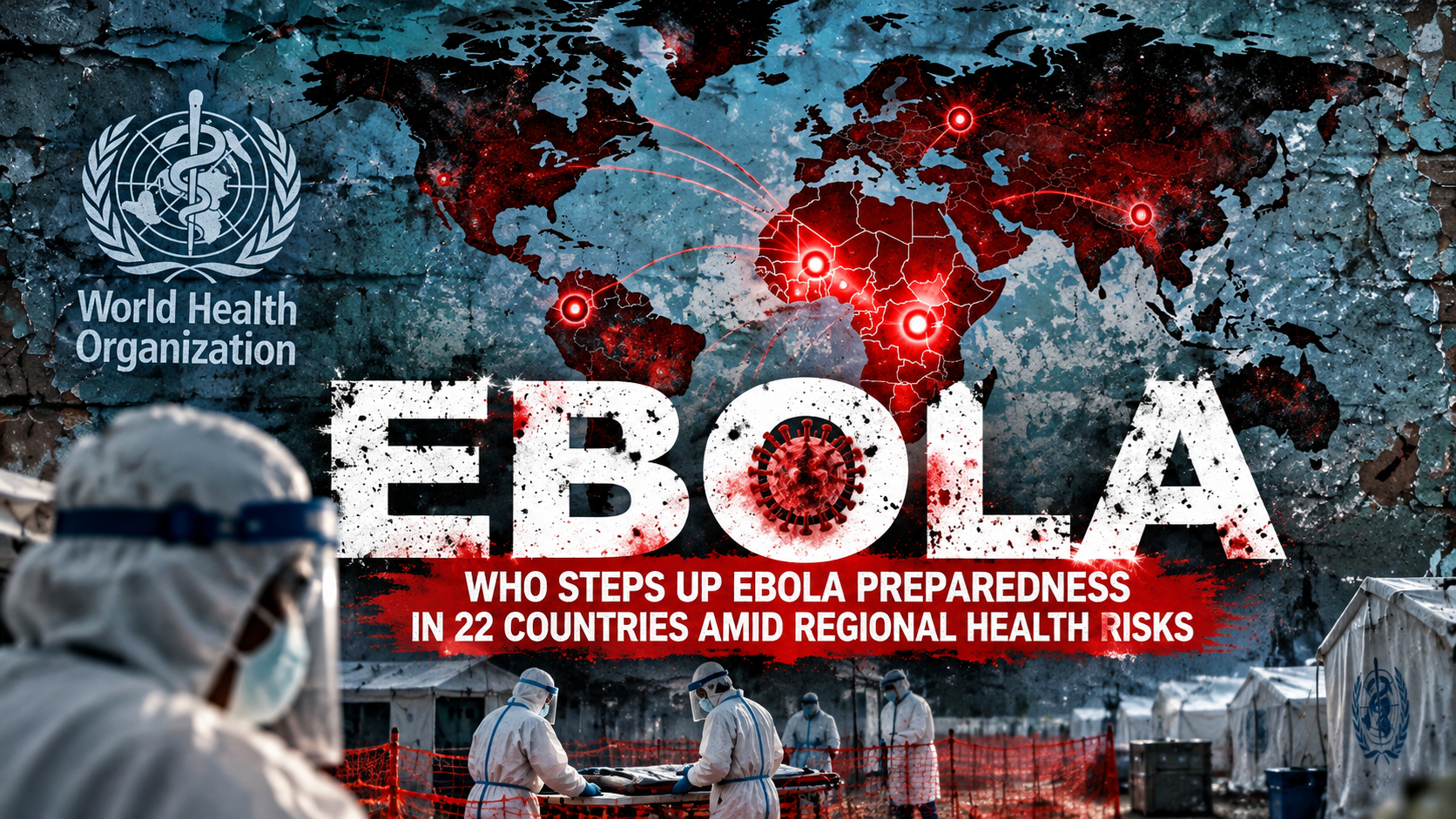 WHO ứng phó khẩn cấp Ebola tại 22 quốc gia và vùng lãnh thổ