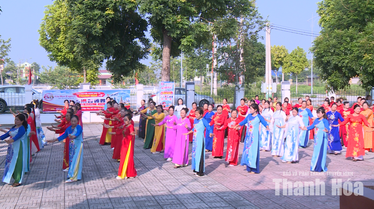 Phụ nữ xã Quảng Ninh sôi nổi chuỗi hoạt động chào mừng Ngày Phụ nữ Việt Nam 20/10