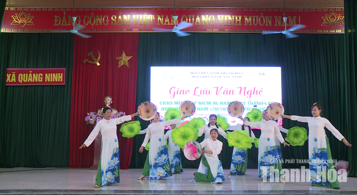 Phụ nữ xã Quảng Ninh sôi nổi chuỗi hoạt động chào mừng Ngày Phụ nữ Việt Nam 20/10